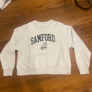 League 91 Samford University Crop Crewneck size small